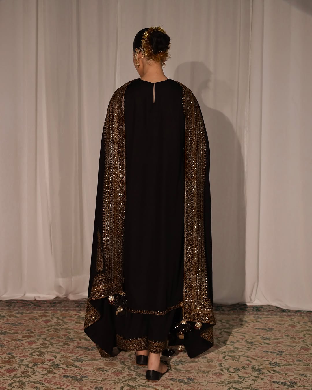 Black Mystique | 3-Piece Stitched Suit.
