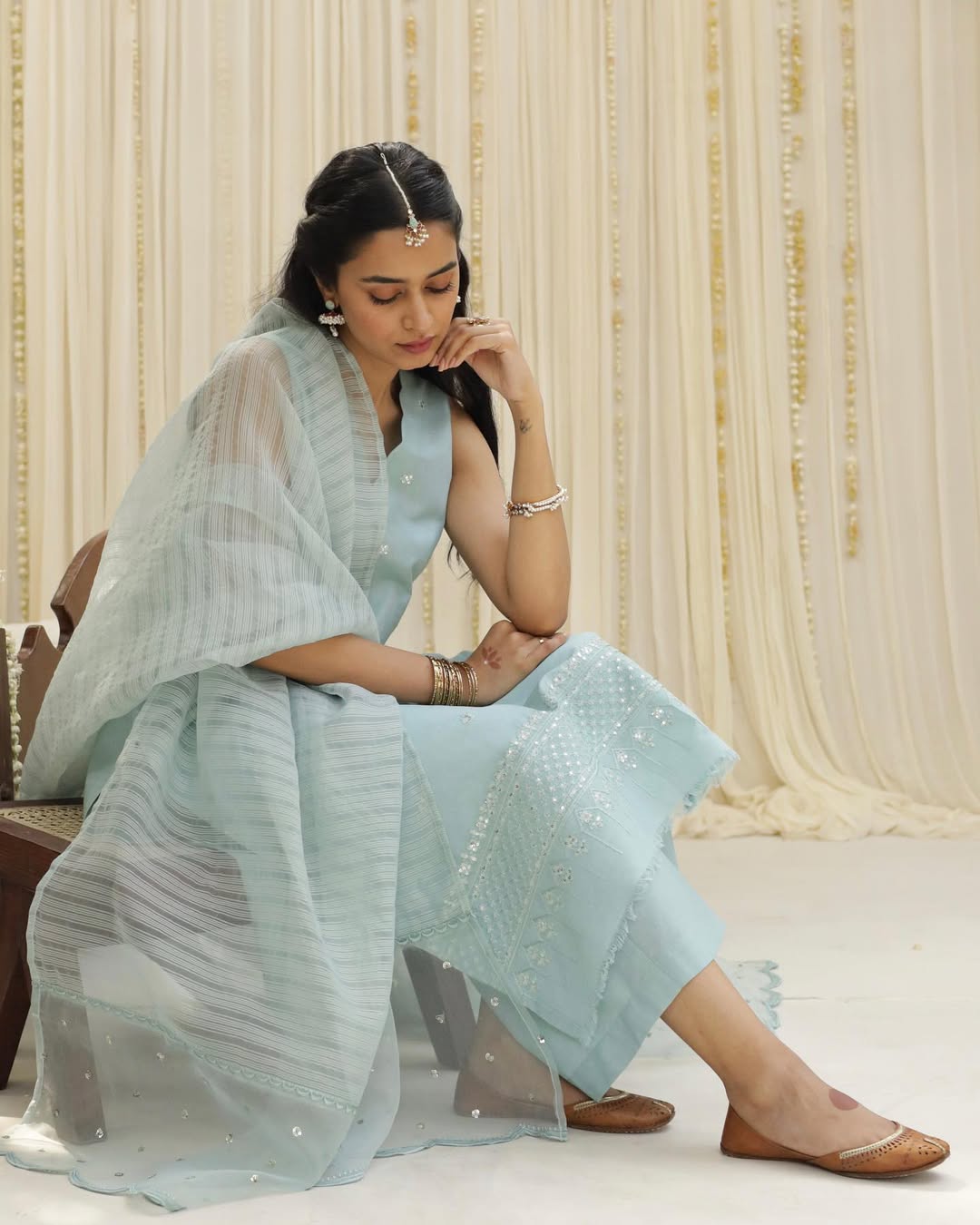 ASMANI | 3-Pc Stitched Embroidered Outfit