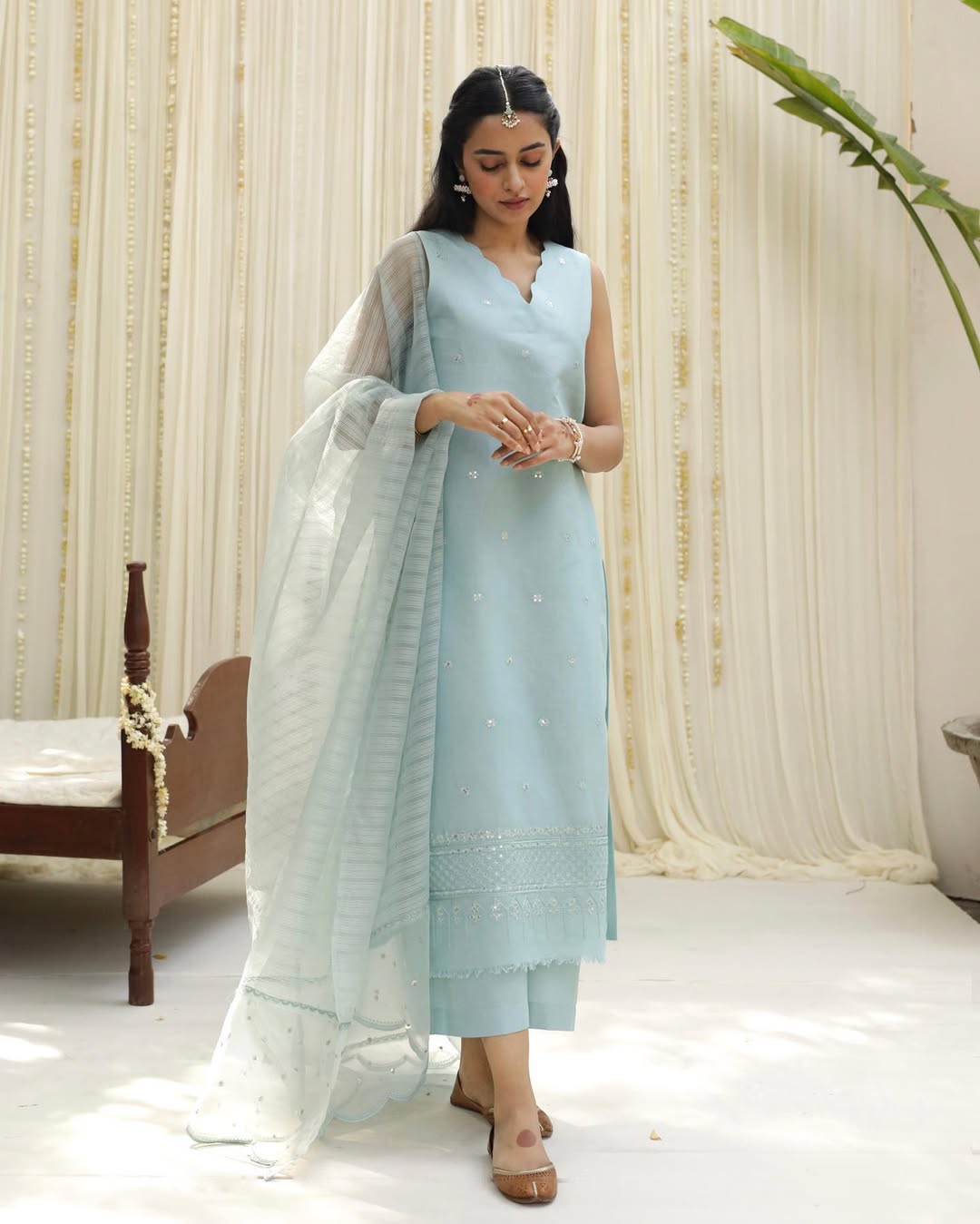 ASMANI | 3-Pc Stitched Embroidered Outfit
