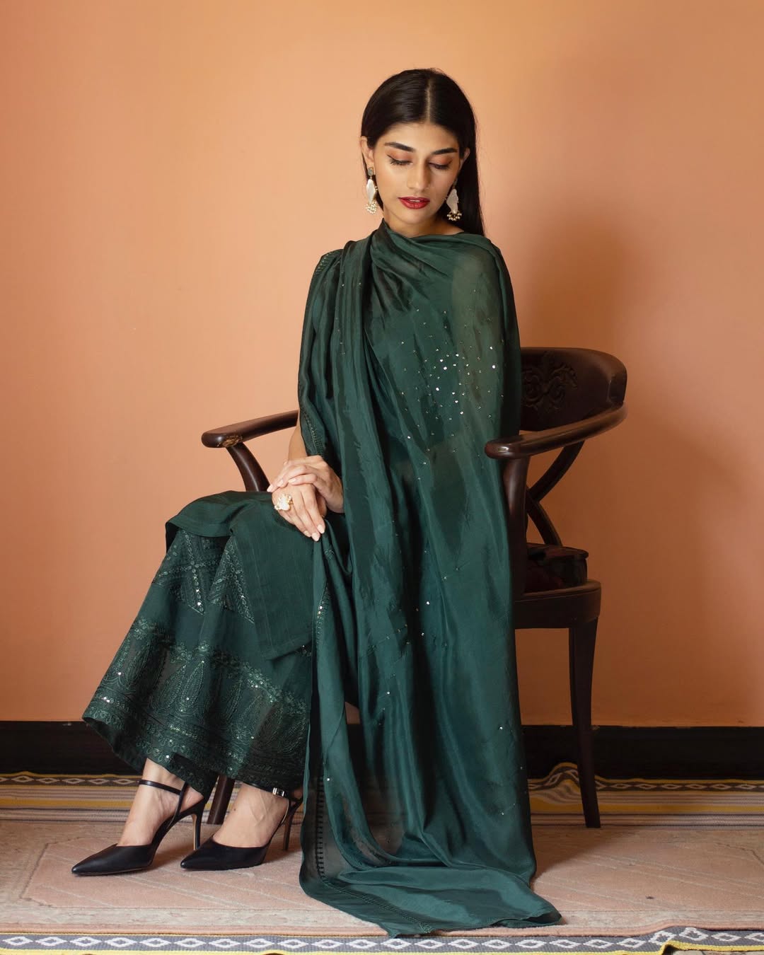 JADORE | 3-Piece Stitched Embroidered Outfit