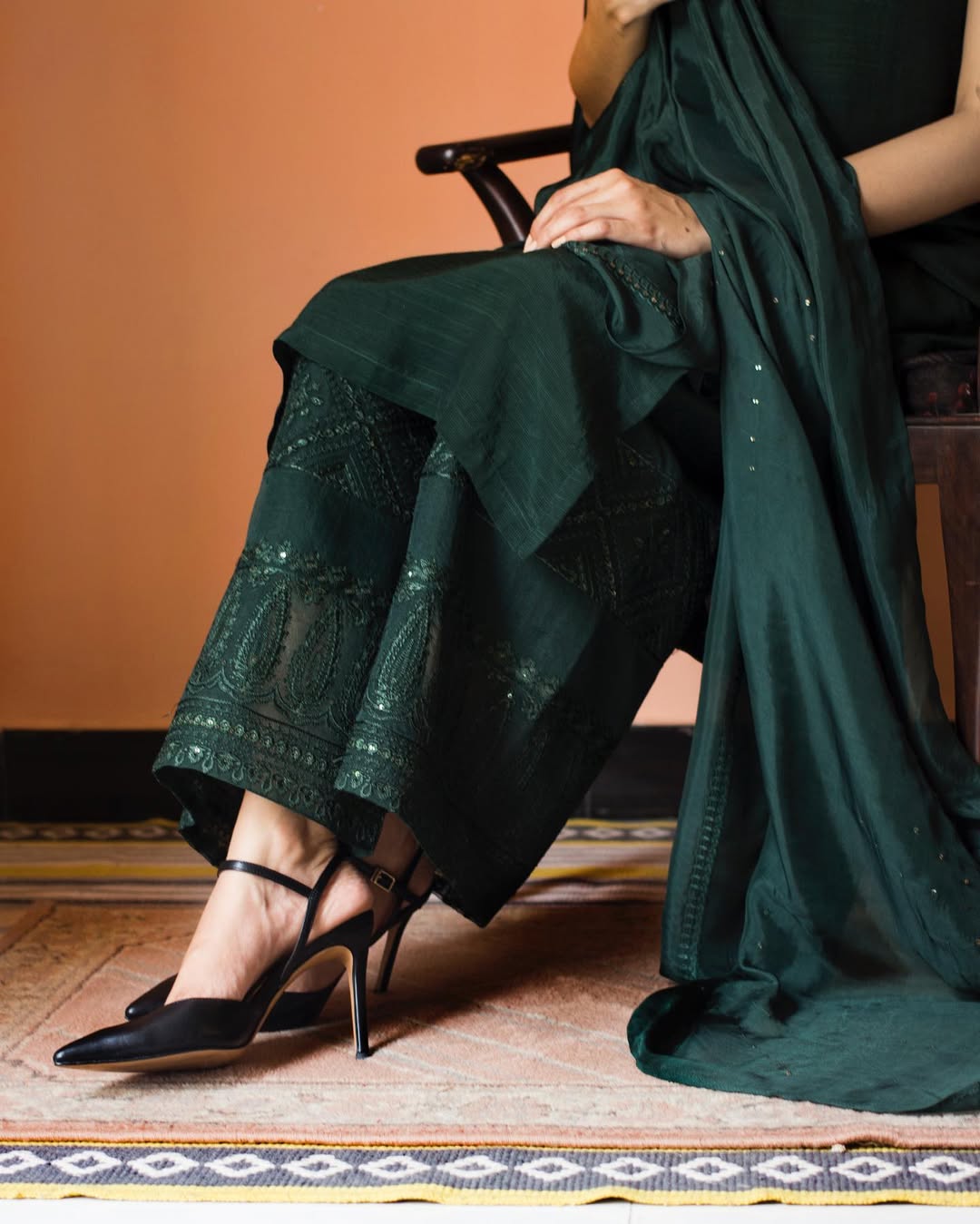 JADORE | 3-Piece Stitched Embroidered Outfit