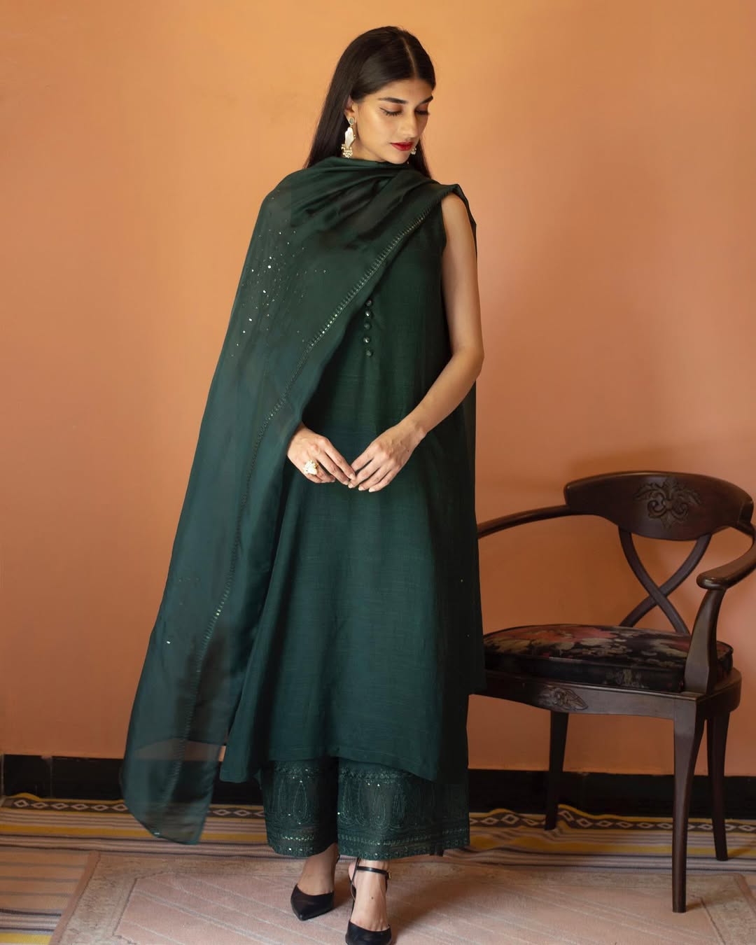 JADORE | 3-Piece Stitched Embroidered Outfit