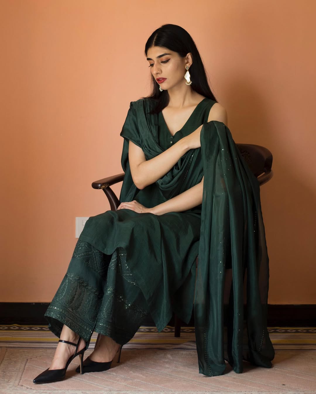 JADORE | 3-Piece Stitched Embroidered Outfit