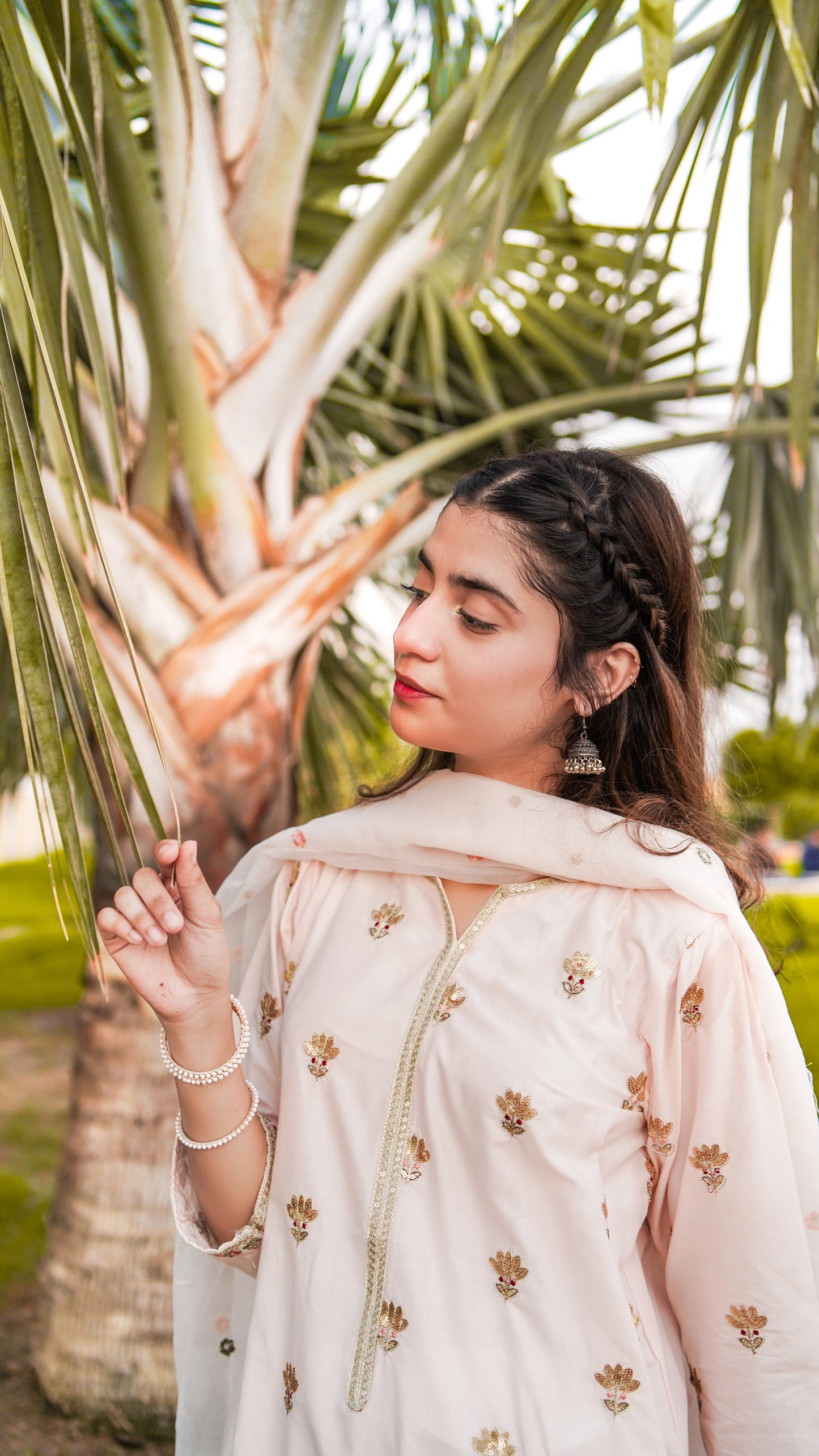 ROSE BLUSH | 3-PC Stitched Embroidered Outfit