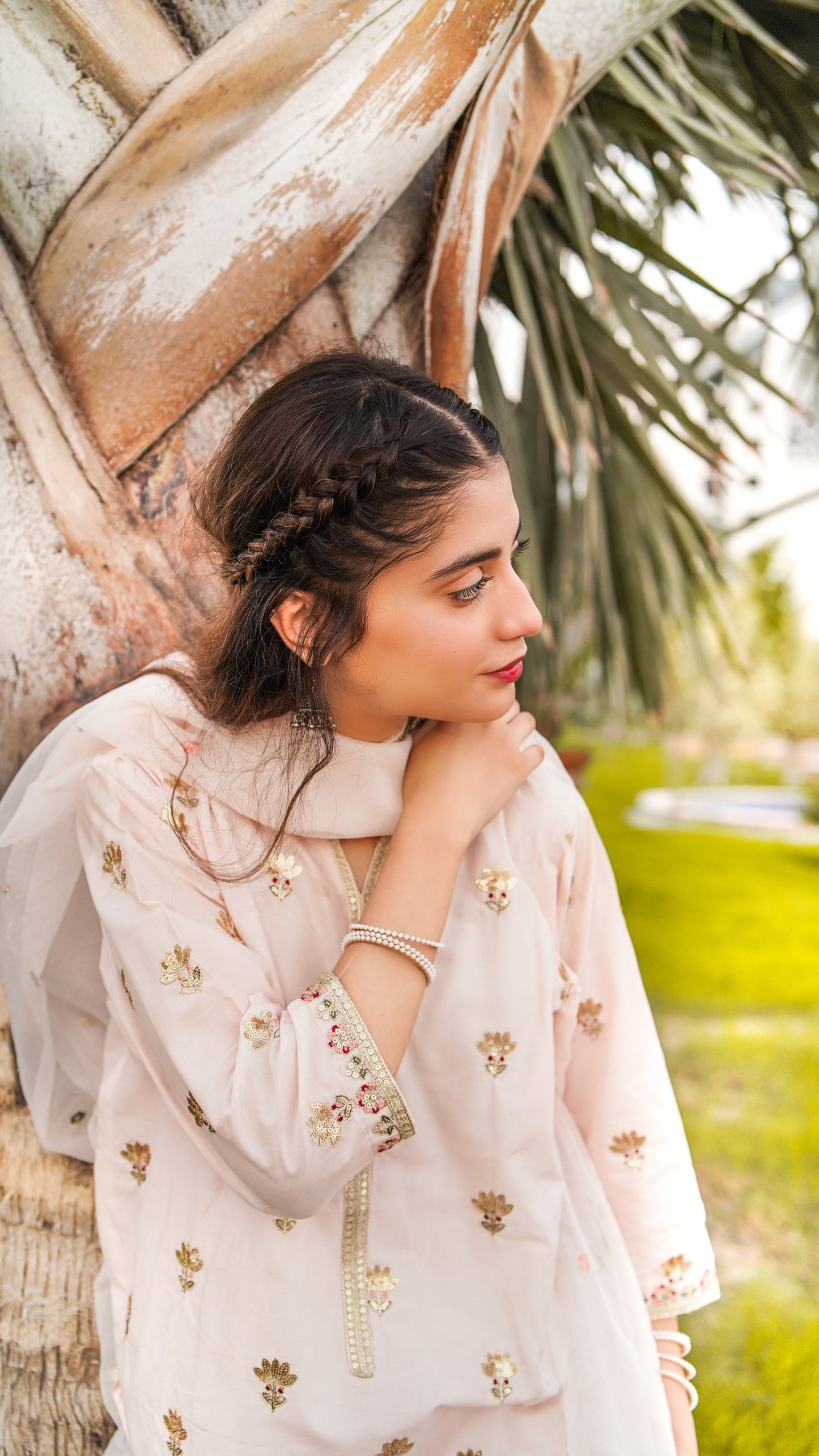 ROSE BLUSH | 3-PC Stitched Embroidered Outfit