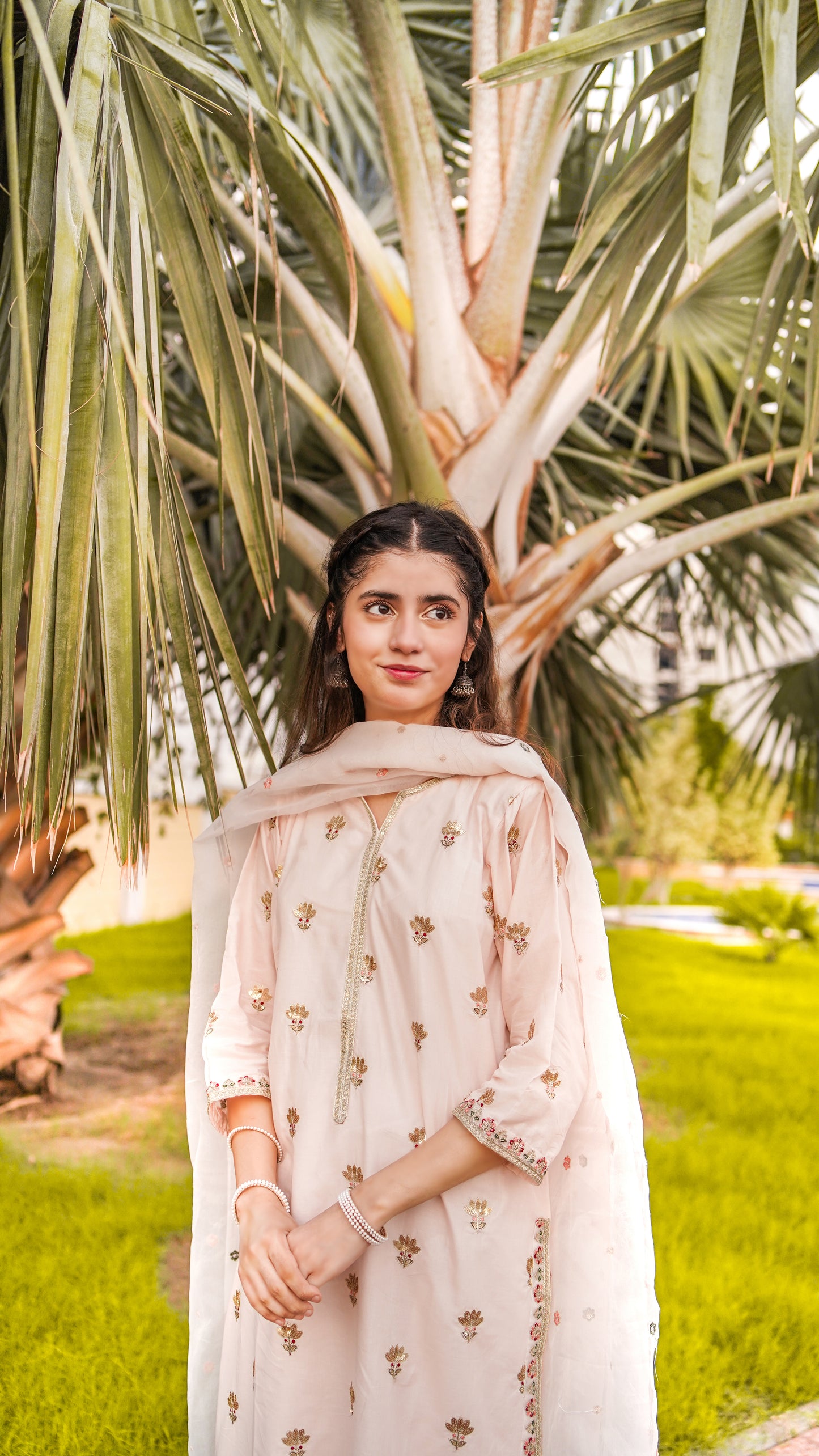 ROSE BLUSH | 3-PC Stitched Embroidered Outfit