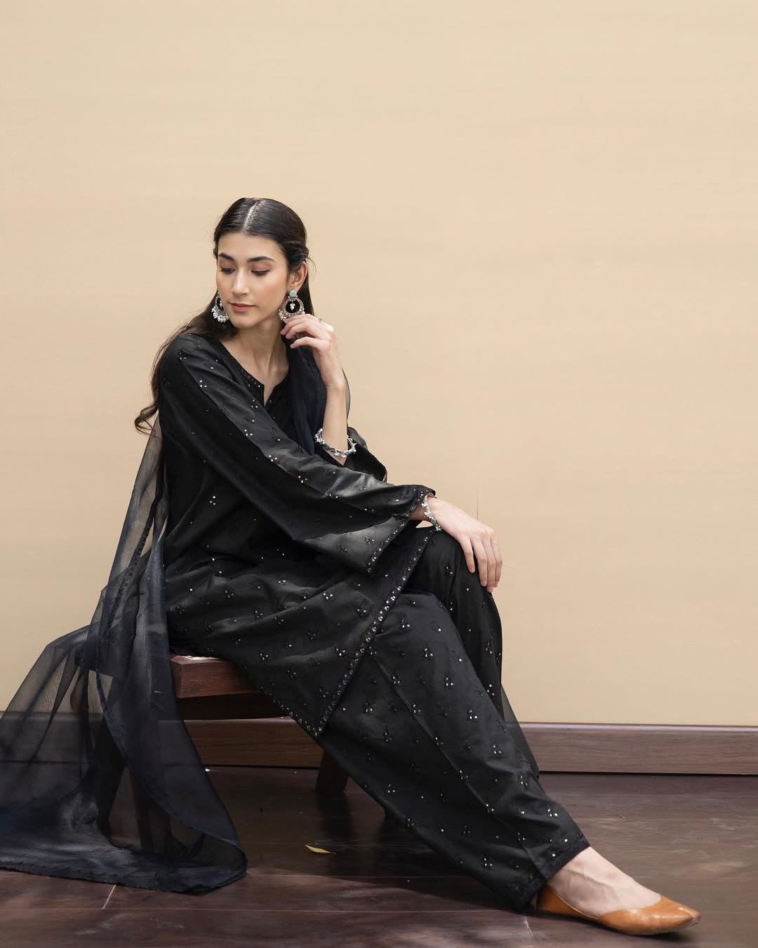 Koyal | 3-pc Stitched Embroidered Outfit
