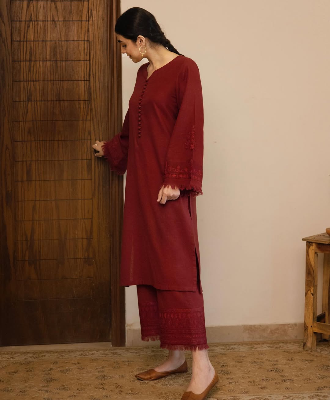 GULNAR | 2-Piece Stitched Embroidered Outfit