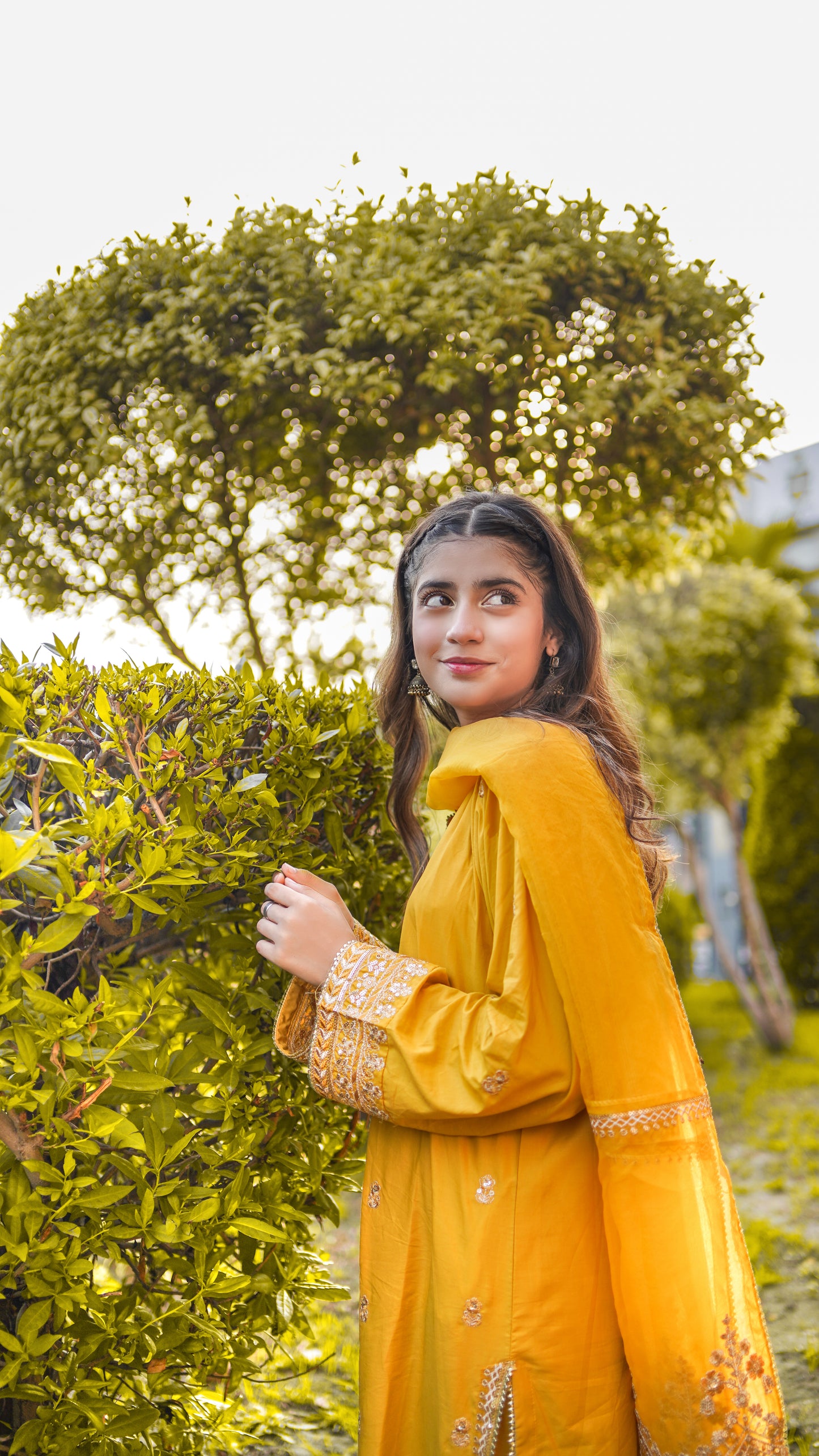 Sunset Blaze | 3-Pcs Stitched Embroidered Outfit