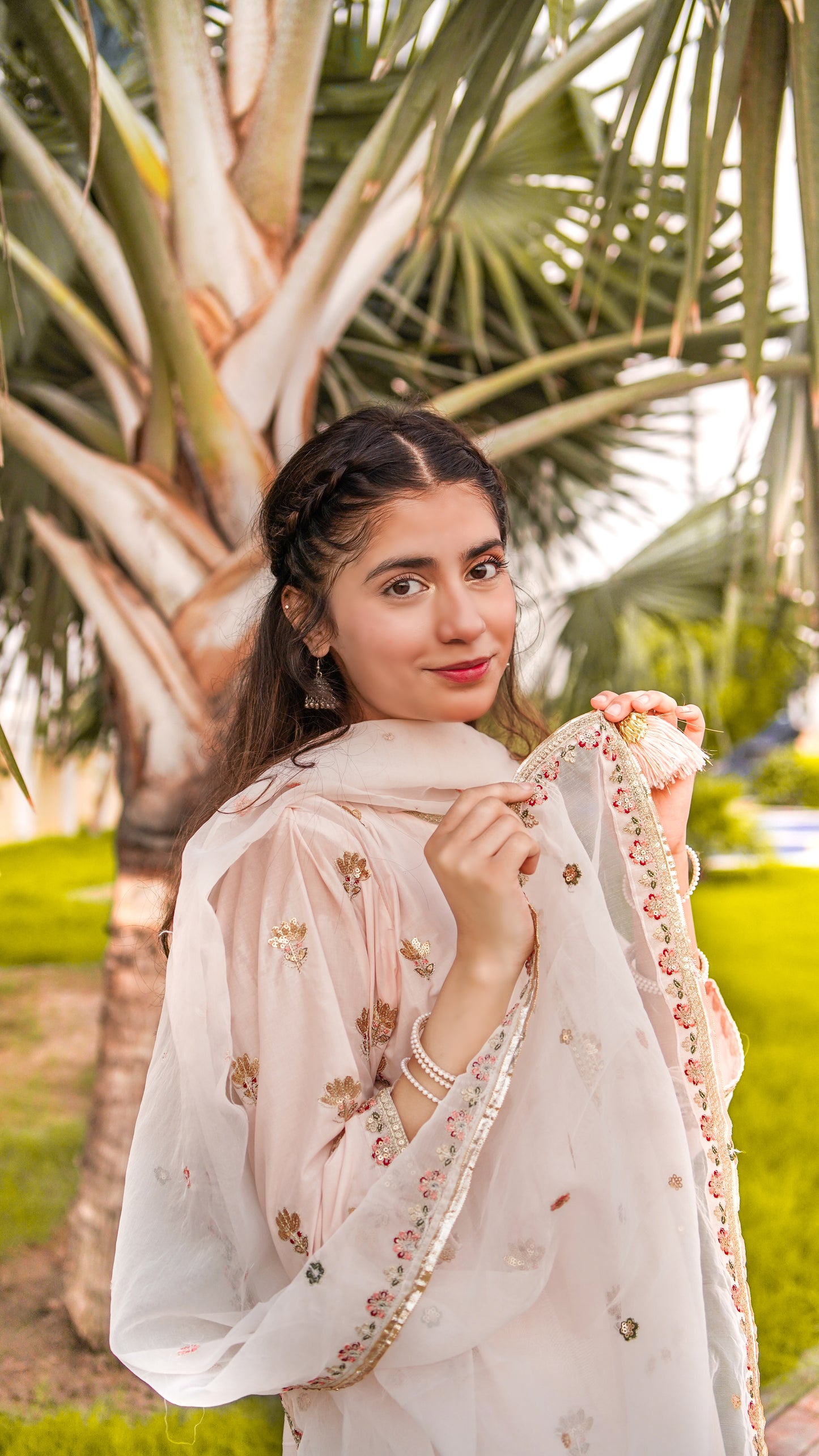 ROSE BLUSH | 3-PC Stitched Embroidered Outfit