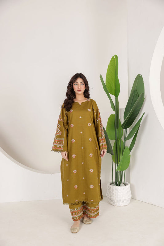 Evergreen 2- Piece Stitched Suit