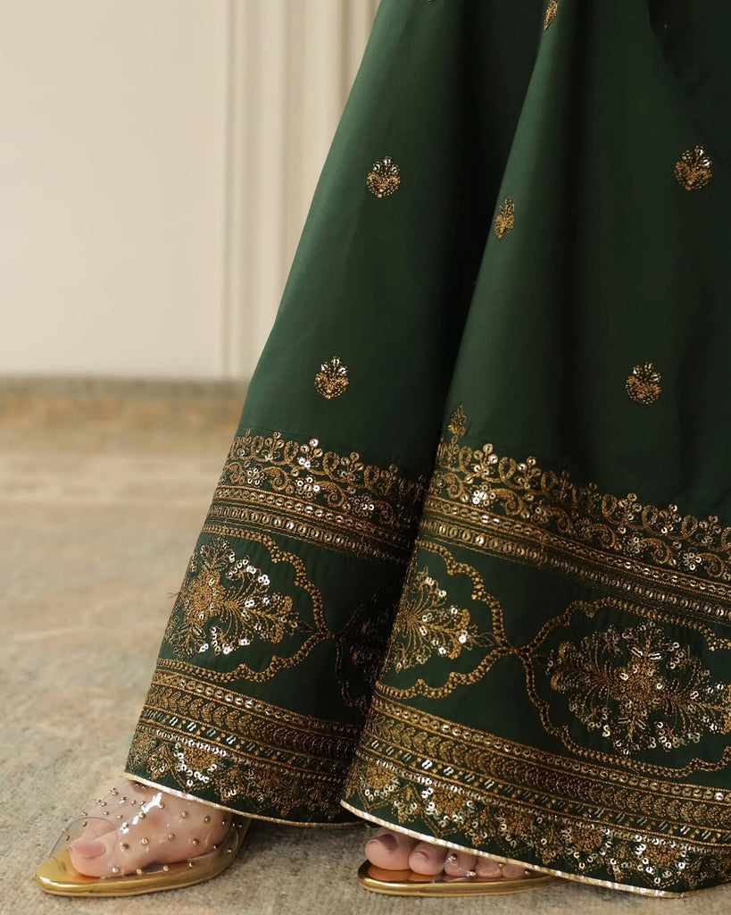 JADE | 3-Pcs Stitched Embroidered Outfit