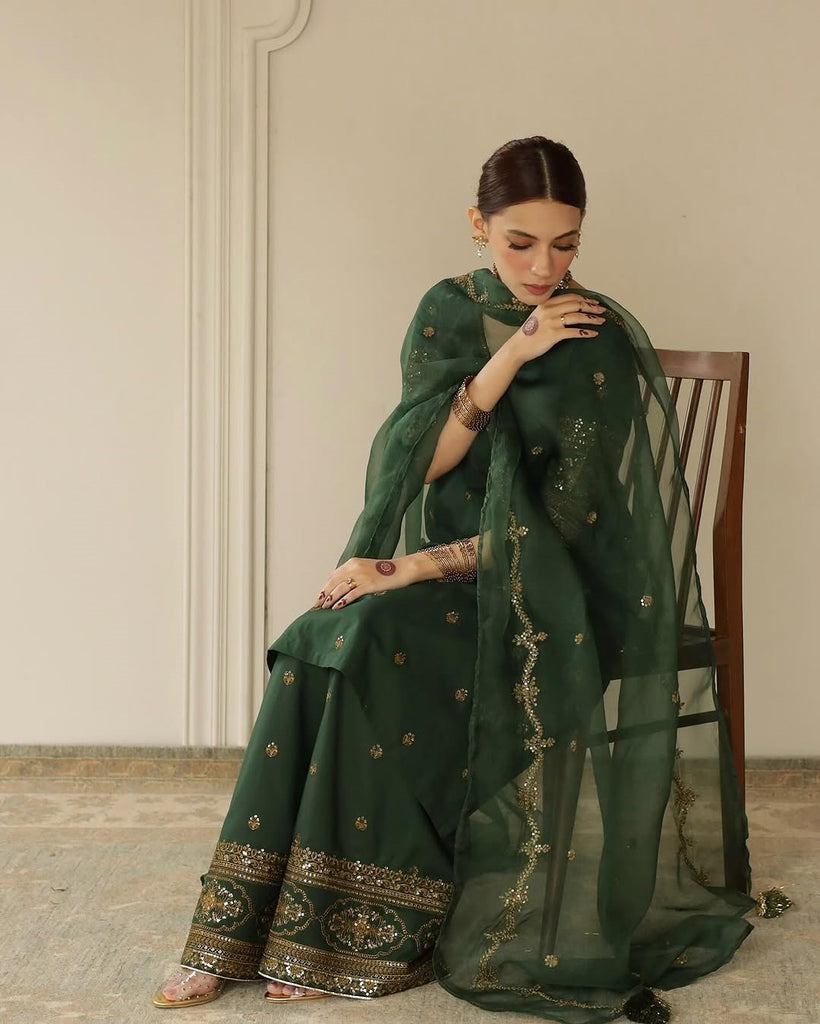 JADE | 3-Pcs Stitched Embroidered Outfit
