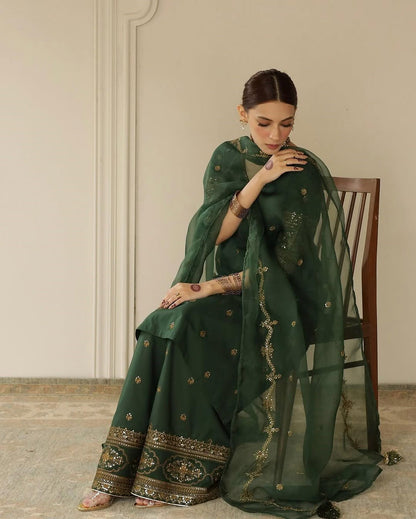 JADE | 3-Pcs Stitched Embroidered Outfit