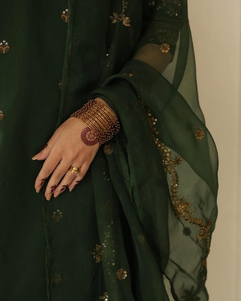 JADE | 3-Pcs Stitched Embroidered Outfit