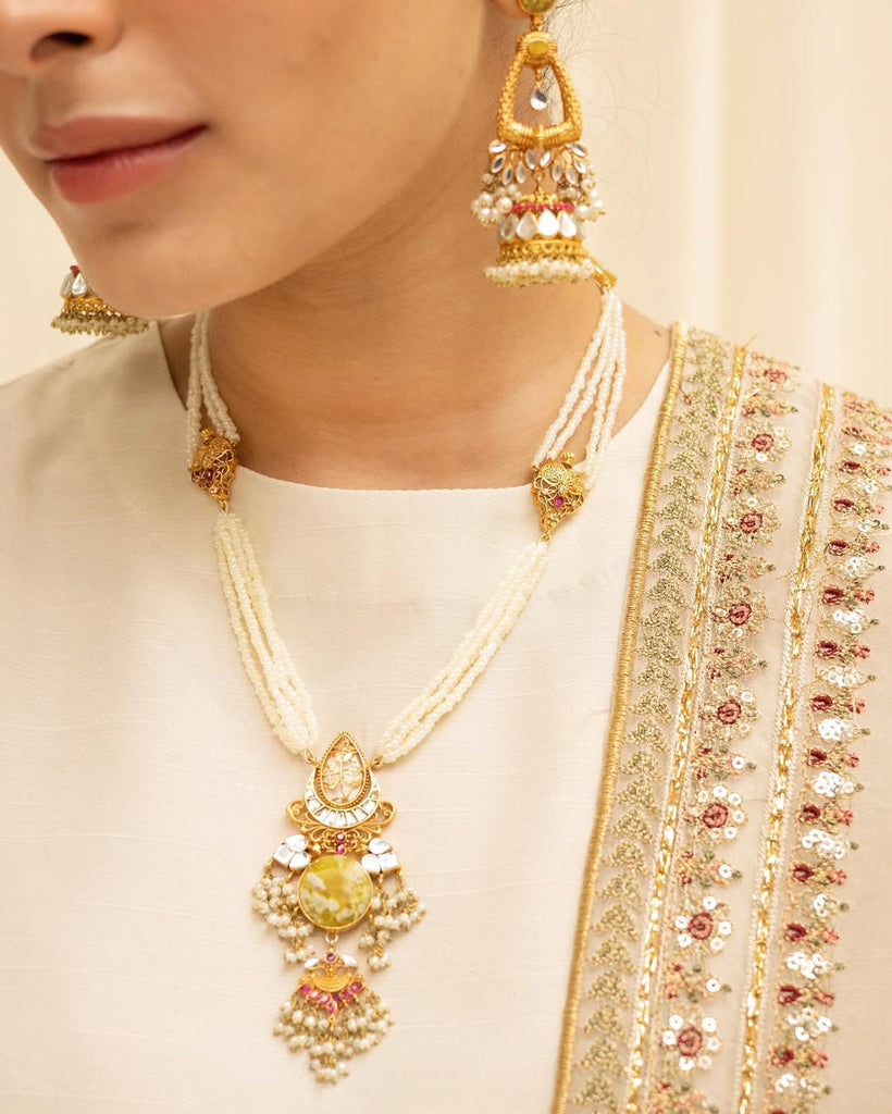 MAH PEKAR | 3-PC Stitched Embroidered Outfit