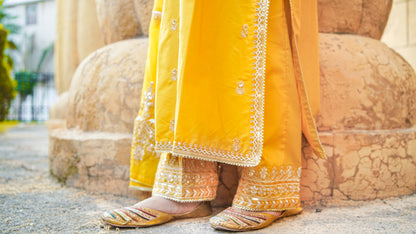 Sunset Blaze | 3-Pcs Stitched Embroidered Outfit