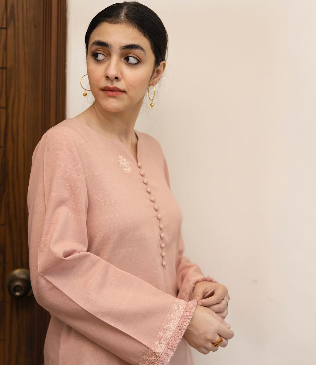 TEA PINK | 2-pc Stitched Embroidered Outfit