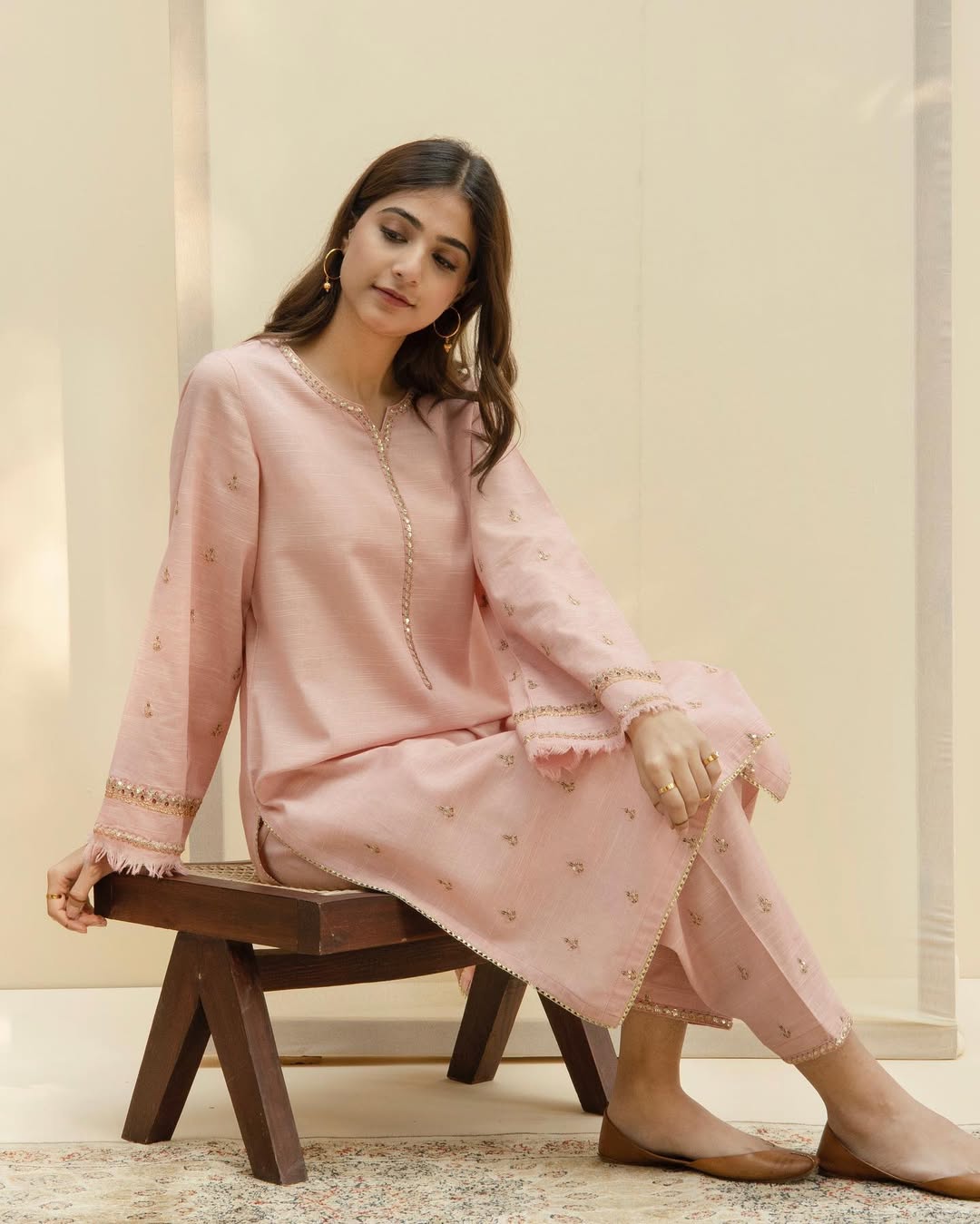 Peach Blossom | 2-Piece Stitched Suit