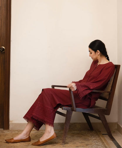 GULNAR | 2-Piece Stitched Embroidered Outfit