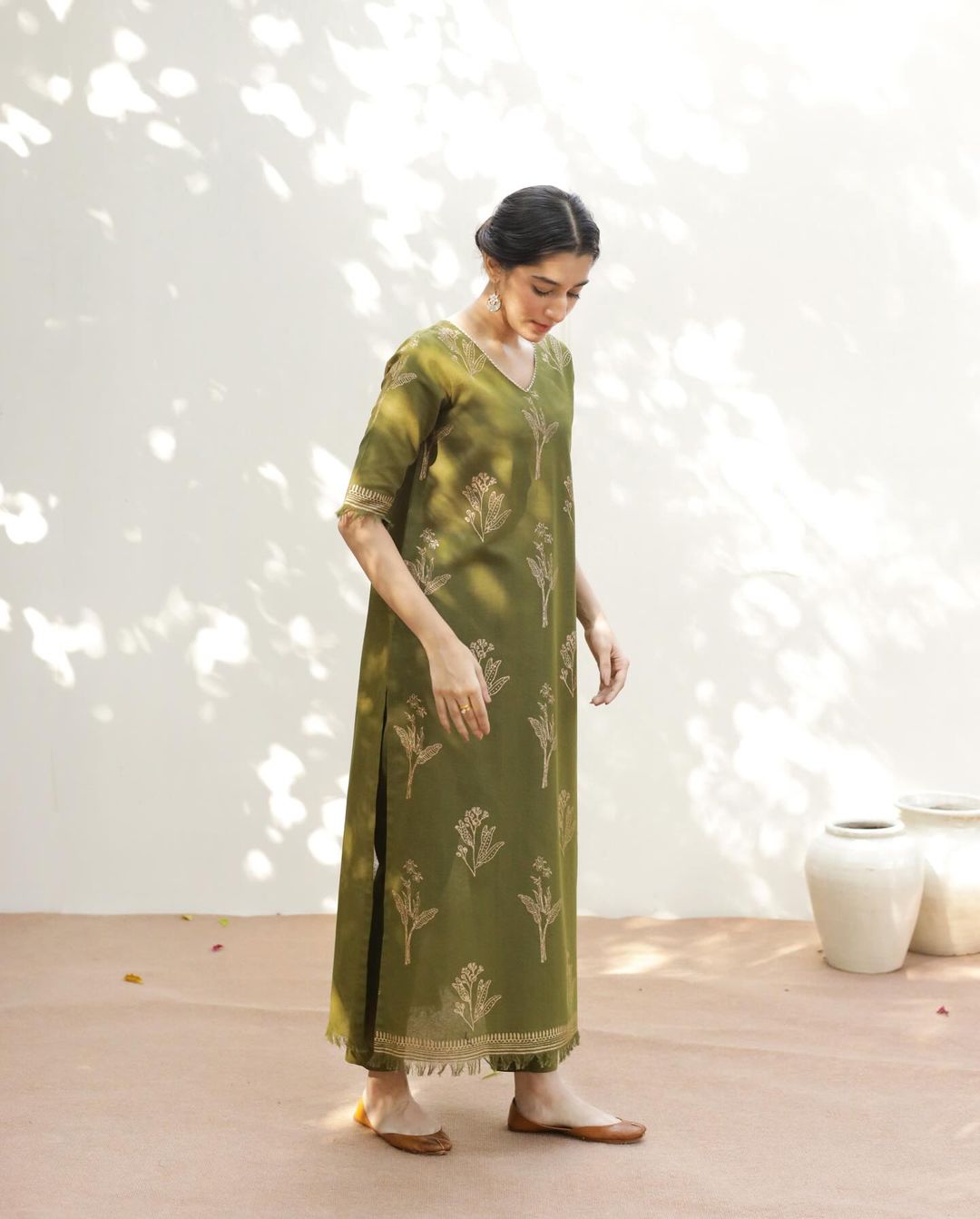 Mint Aura – 2-Piece Dhanak Suit