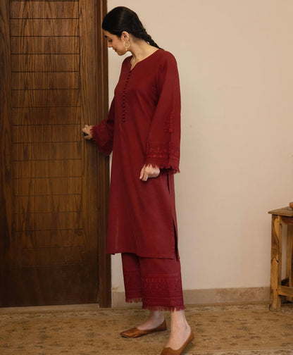 GULNAR | 2-Piece Stitched Embroidered Outfit